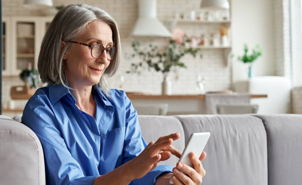 Patientin bestellt ihr Rezept